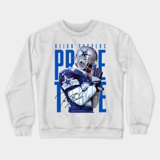 Deion Sanders Aesthetic Tribute 〶 Crewneck Sweatshirt